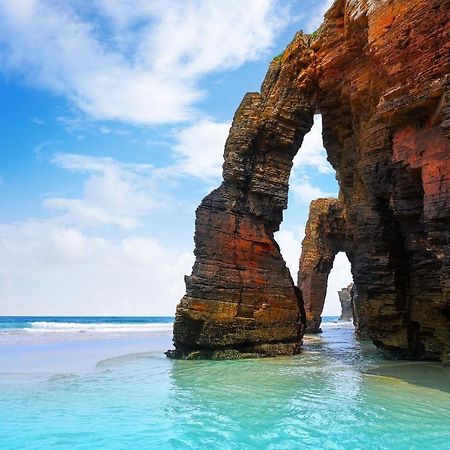 Inmejorable Para Descanso, Playa Y Montana Рибадео Экстерьер фото