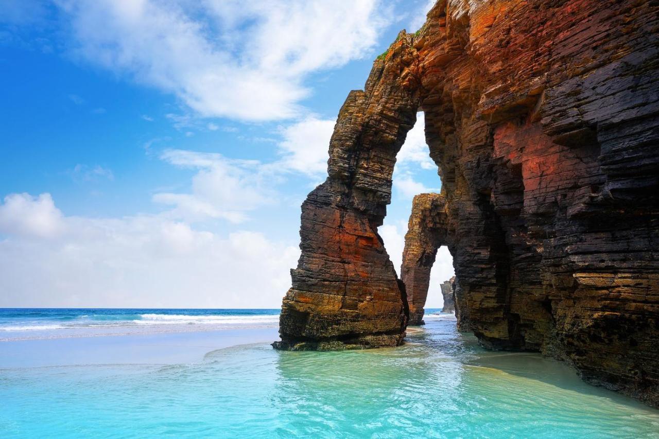 Inmejorable Para Descanso, Playa Y Montana Рибадео Экстерьер фото
